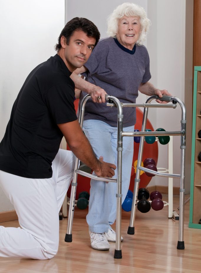 After a stroke, a physio will usually help you start moving around with 24-48 hours